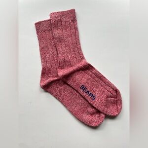 BEAMS Red Socks